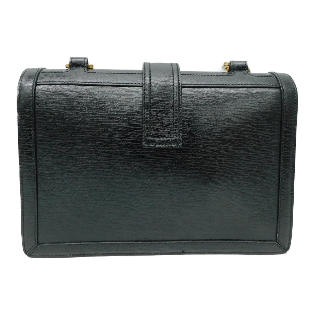 Gucci handbag leather bag shoulder black